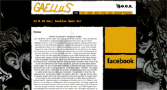 Desktop Screenshot of gaellus.nl