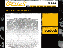 Tablet Screenshot of gaellus.nl